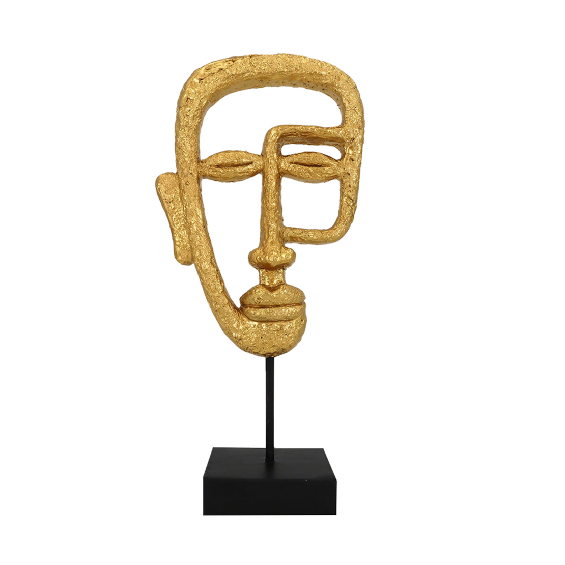 ACT GOLD 1 DECO POLYRESIN GOLD BLACK 15,8x6,8xH34c