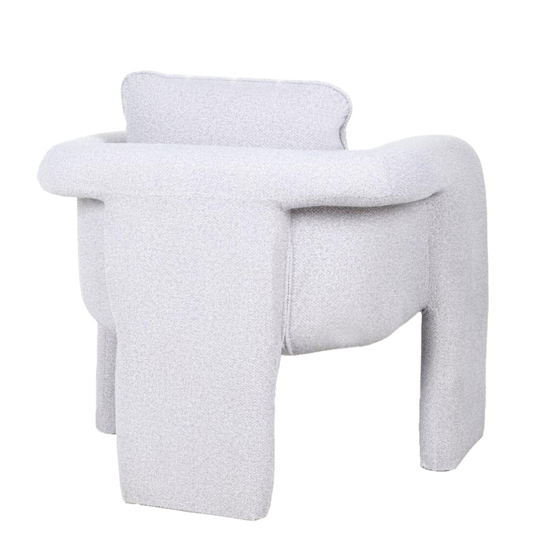 LOOP ARMCHAIR FABRIC GREY E1 PRC