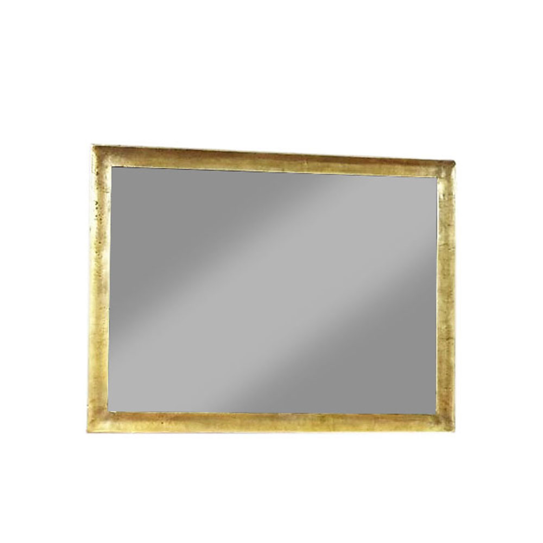 MAGRO MIRROR ALUMINIUM BRASS ANTIQUE 165x3x75 IN