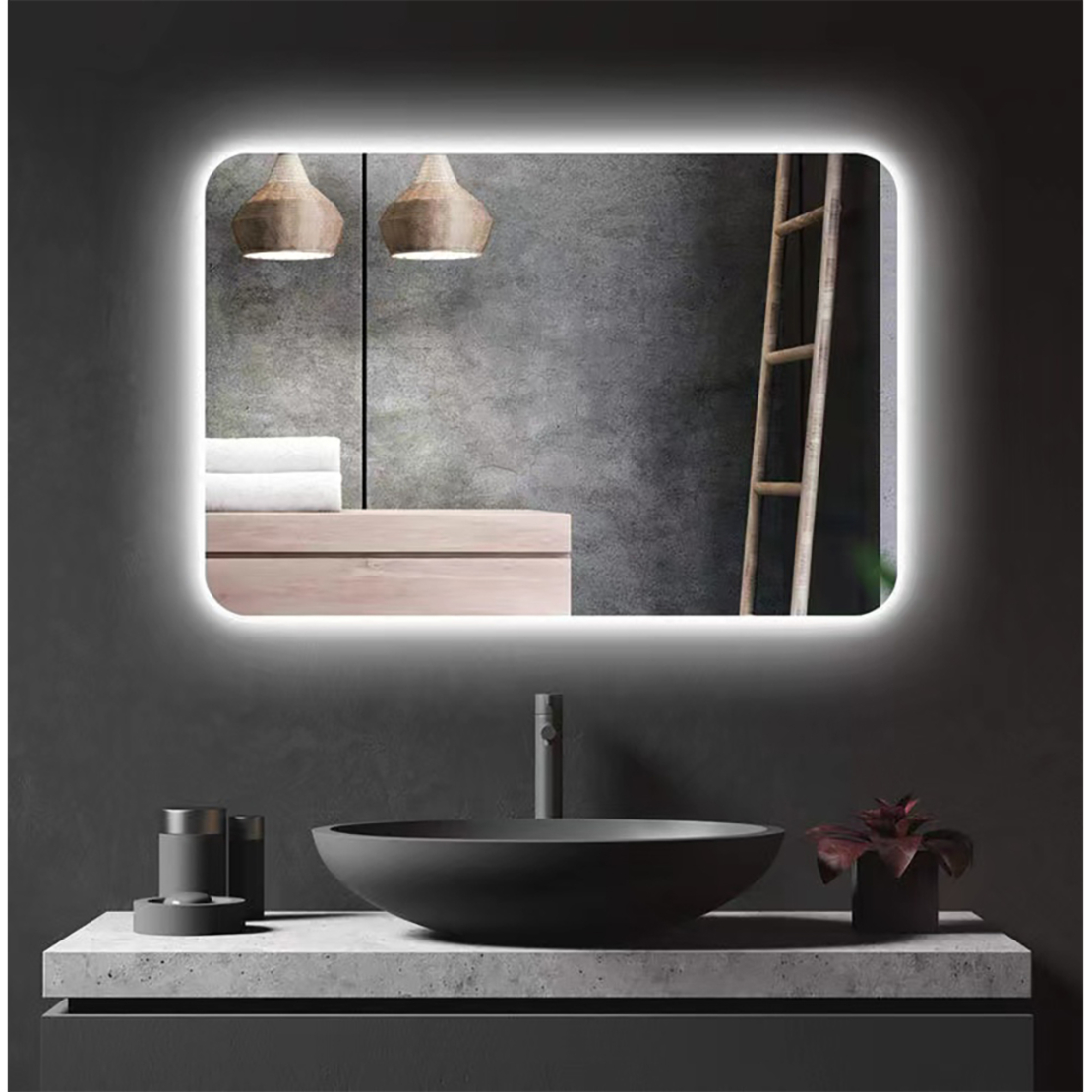 LED 80 MIRROR 80xH60cm PRC