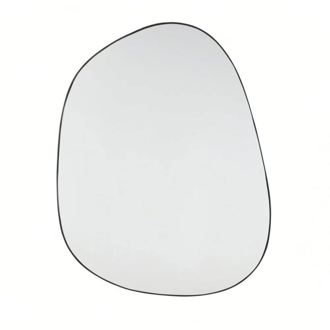 VOTSALO MIRROR ALUMINIUM BLACK 80xH50cm E1 PRC