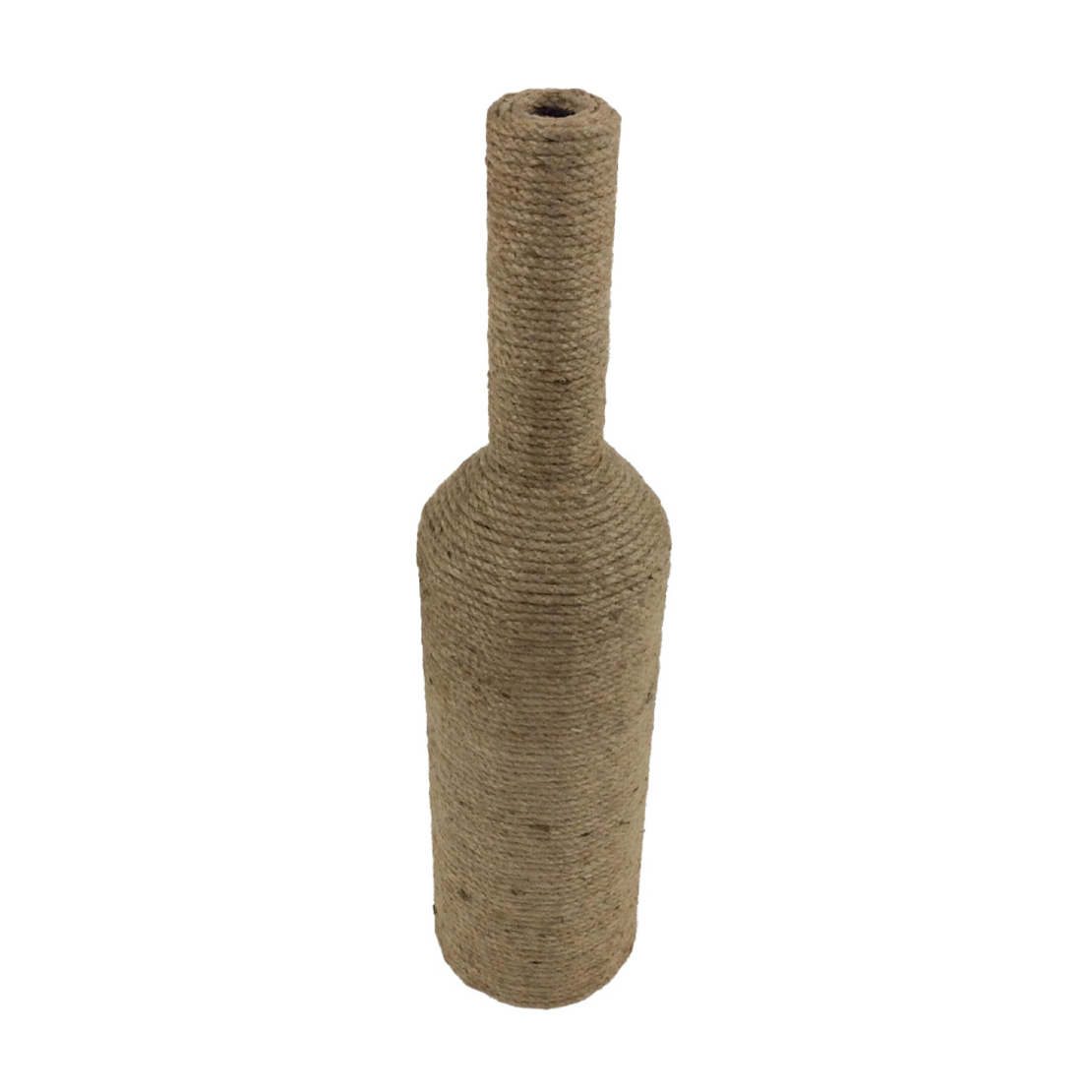 ROPE VASE 13x13x53 ROPE NATURAL PLYWOOD