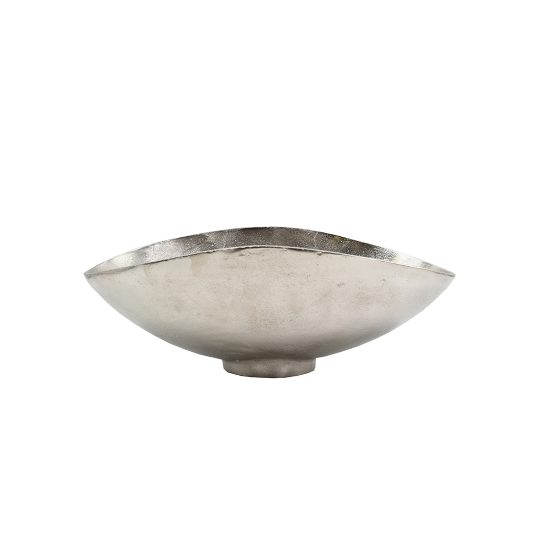 FLOW BOWL ALUMINIUM SILVER 43x25xH16cm IN