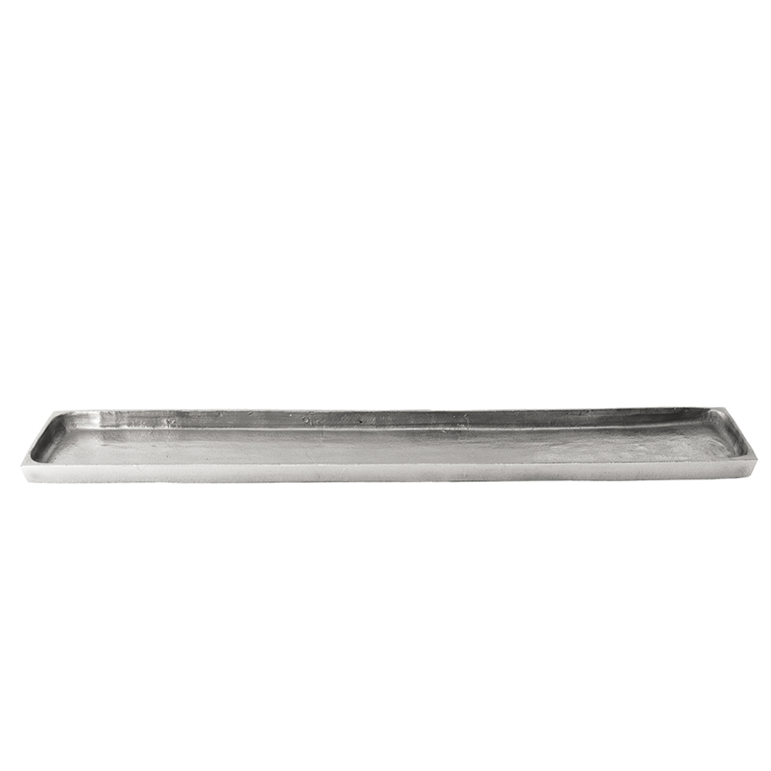 STELLA TRAY ALUMINIUM SILVER 79x13xH3cm IN