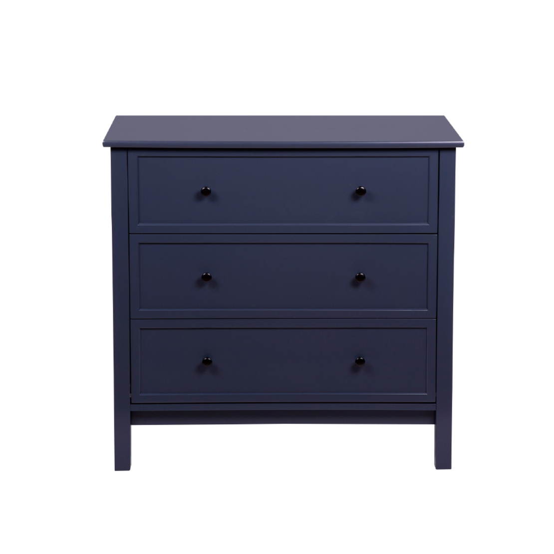 COUNTRY COMMODE 3DRAWERS MDF BLUE DARK E1 PRC