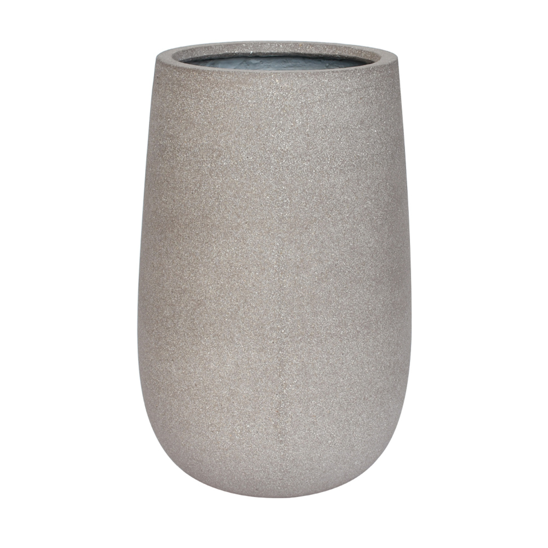 SEDUM PLANTER CONCRETE BROWN 36x36xH56cm PRC