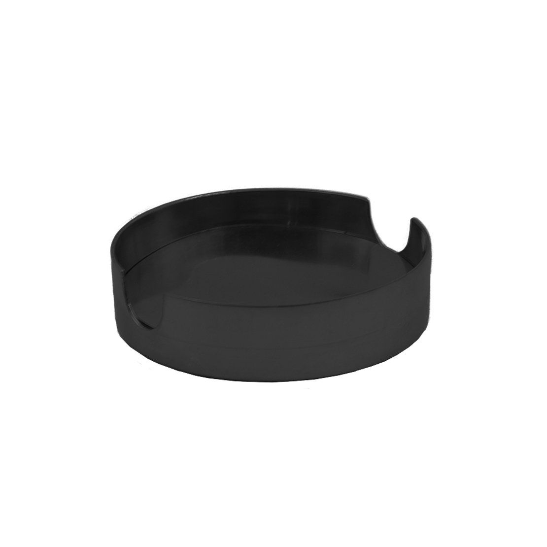 COAL COASTER ALUMINIUM GRAPHITE D11xH3cm IN