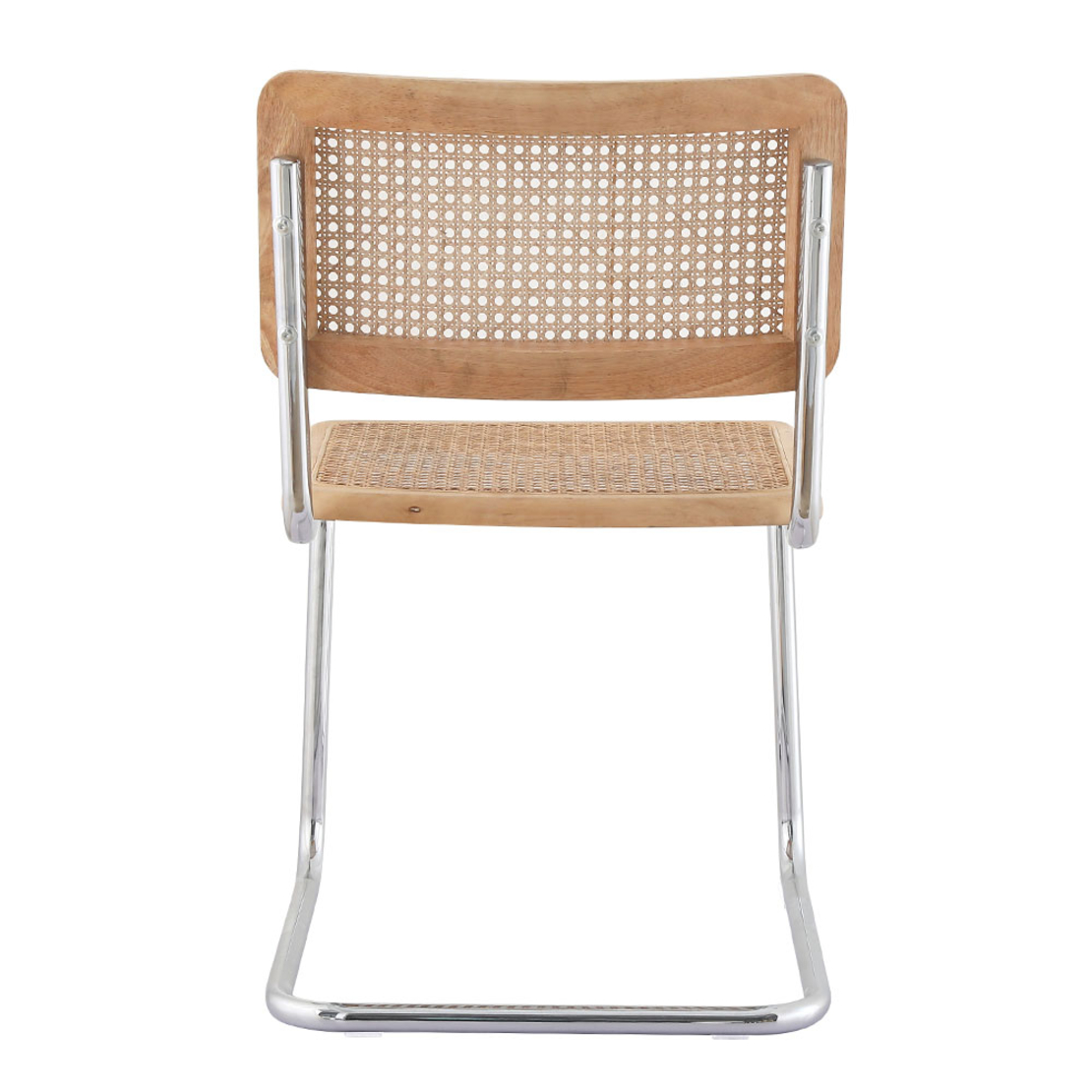 BROYER CHAIR WOOD RUBBERWOOD NATURAL RATTAN PRC