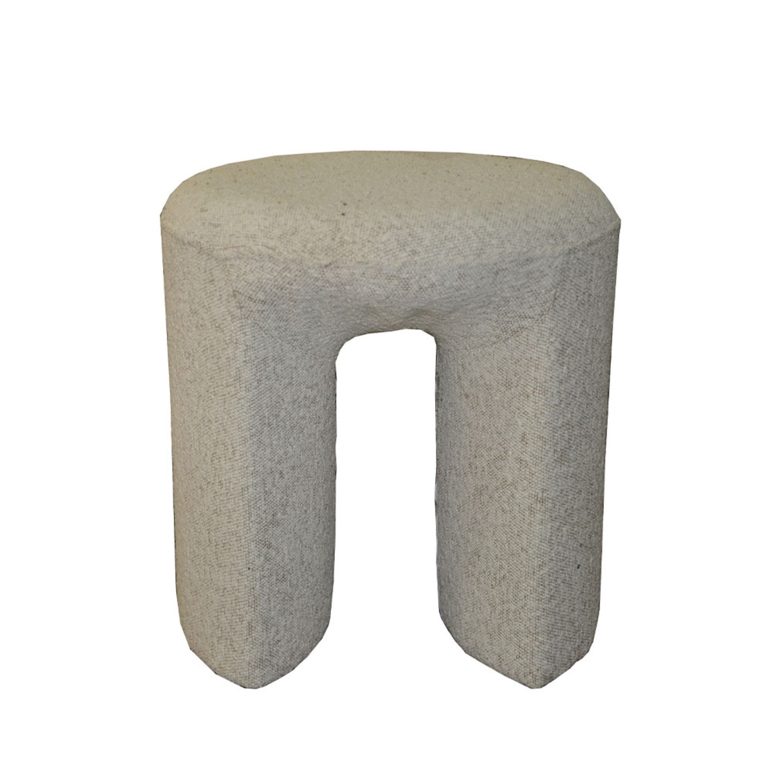 GATE STOOL FABRIC BEIGE PRC