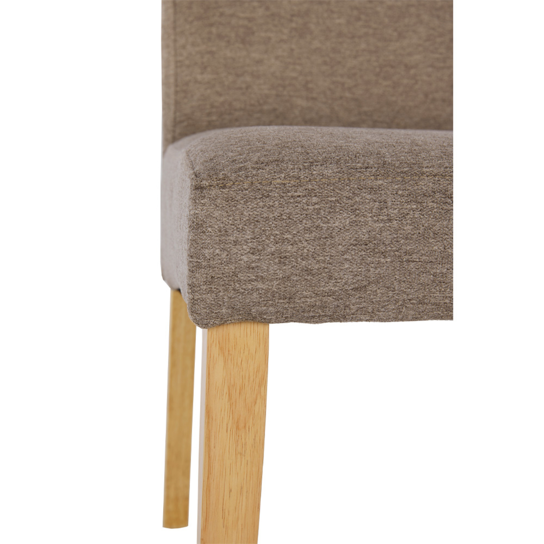 BRIDGE CHAIR FABRIC BEIGE WOOD PINE NATURAL PRC