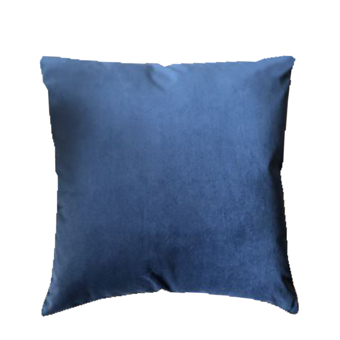 ILLUSION DECOR CUSHION VELVET BLUE SILVER 45x45cm