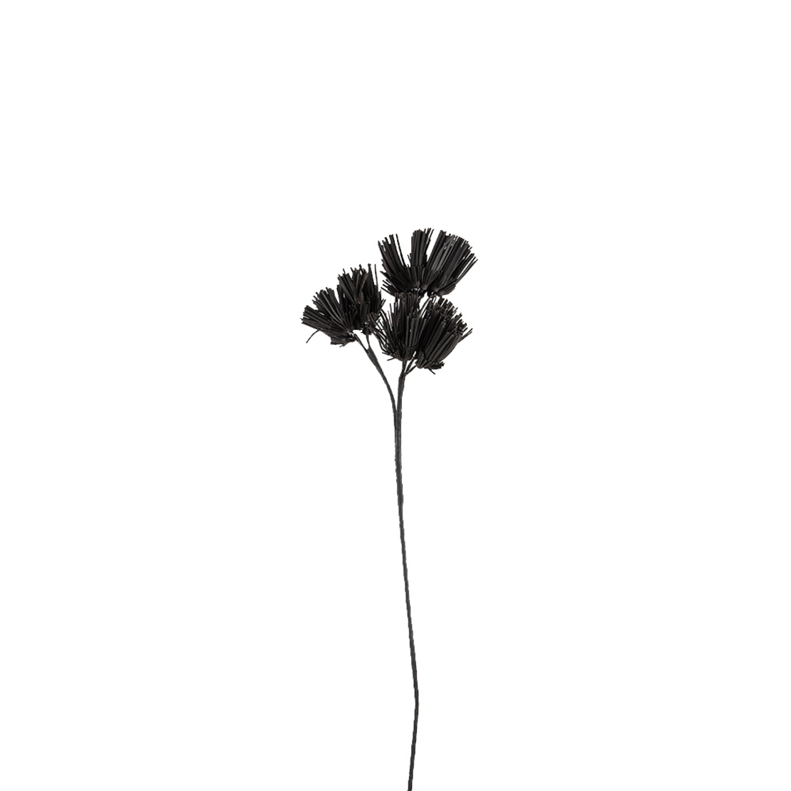 ARUM ARTIFICIAL FLOWER EVA FOAM BLACK H95cm PRC