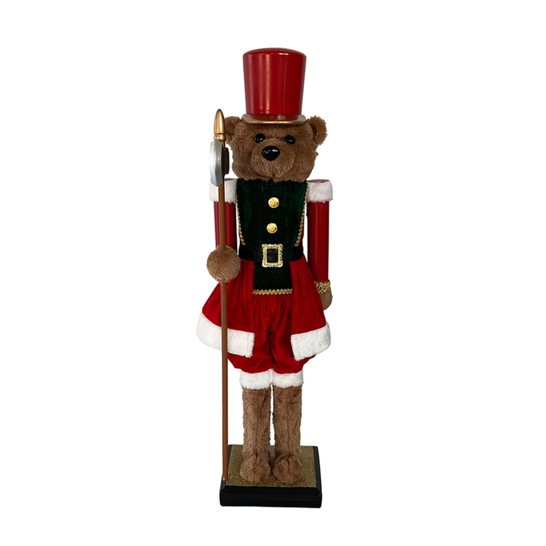 XMAS KETH 80 DECO RED GREEN BROWN H80cm PRC