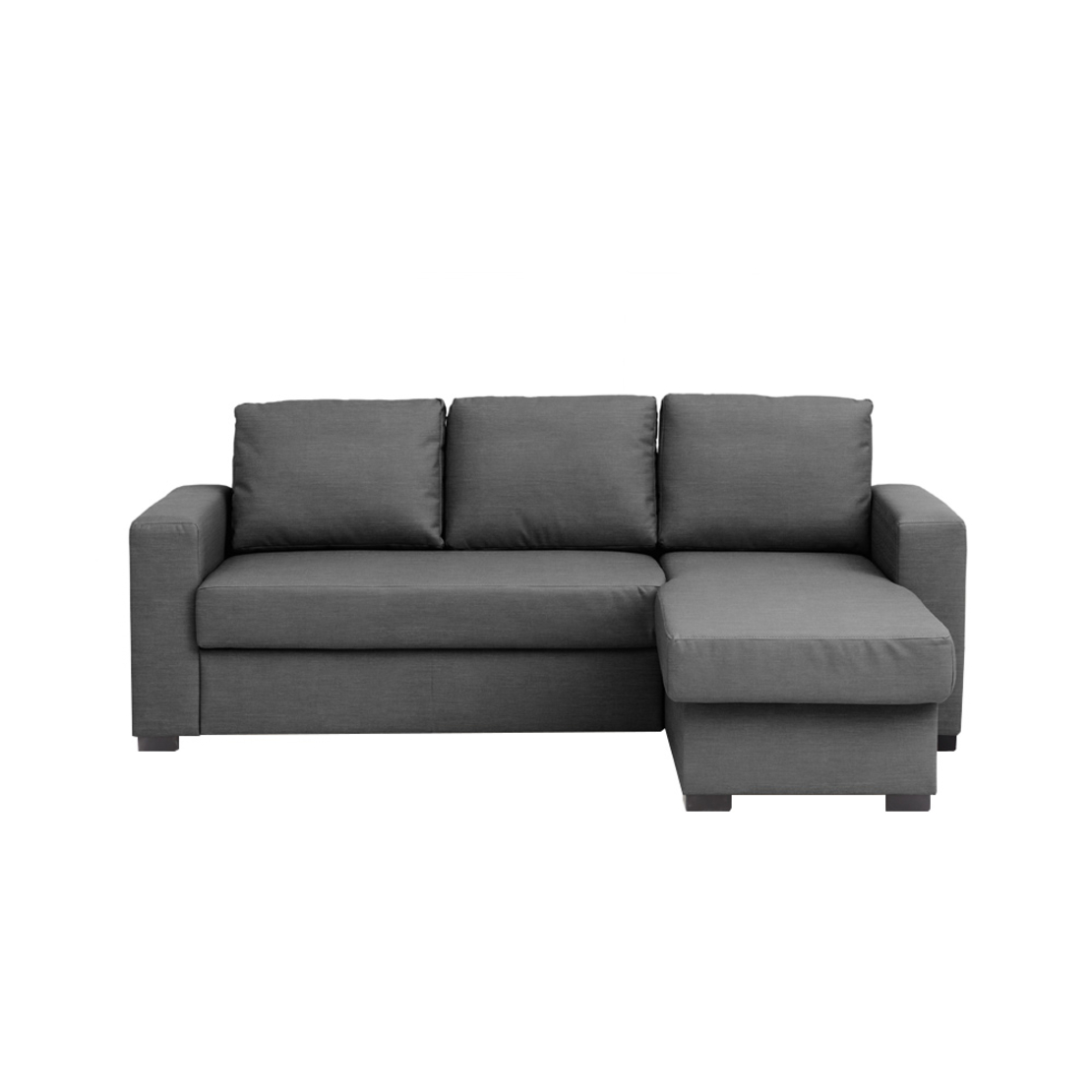 ALDO CRISTIANO SOFA BED REVERSABLE CODE CHENILLE GREY DARK R465 E1 EU