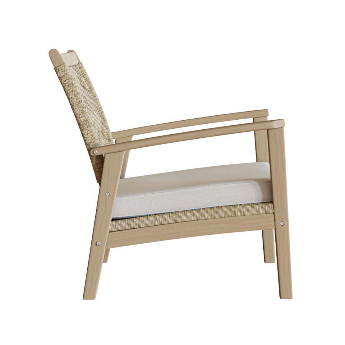 SALSA ARMCHAIR FABRIC BEIGE 74,5x73xH75,8cm VN