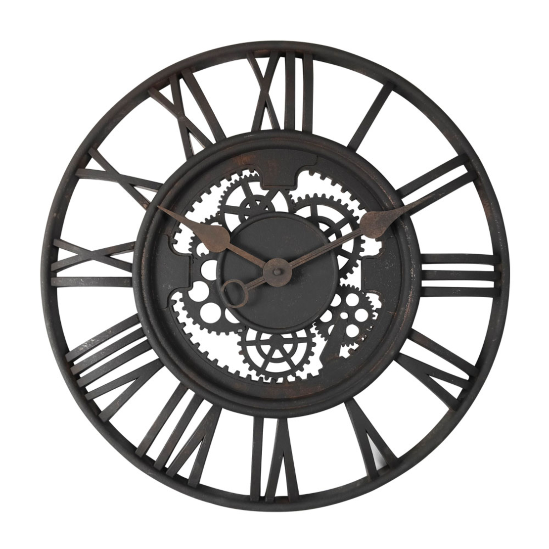 SERAZ CLOCK WALL PVC BLACK D51xH5cm PRC