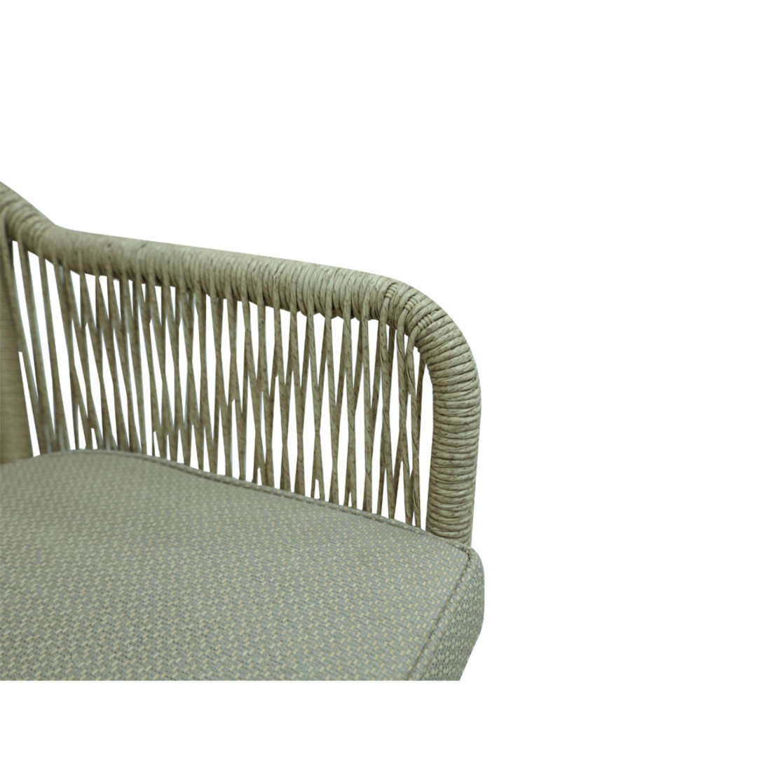 CELIA CHAIR ALUMINIUM NATURAL CHAMPAGNE 56x67x80 PRC