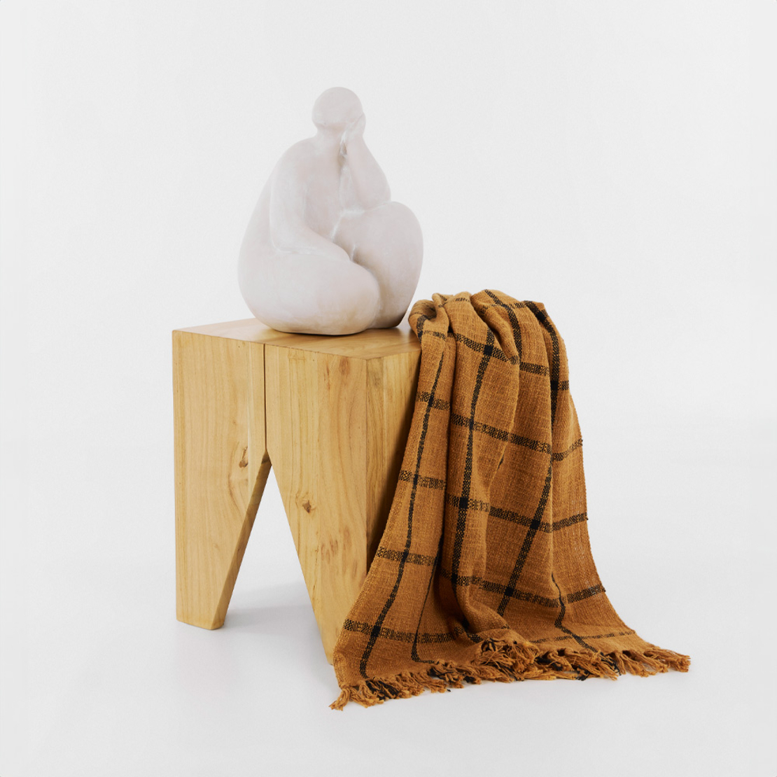 EMIR SIDE TABLE WOOD ACACIA NATURAL 40x40xH45cm IN