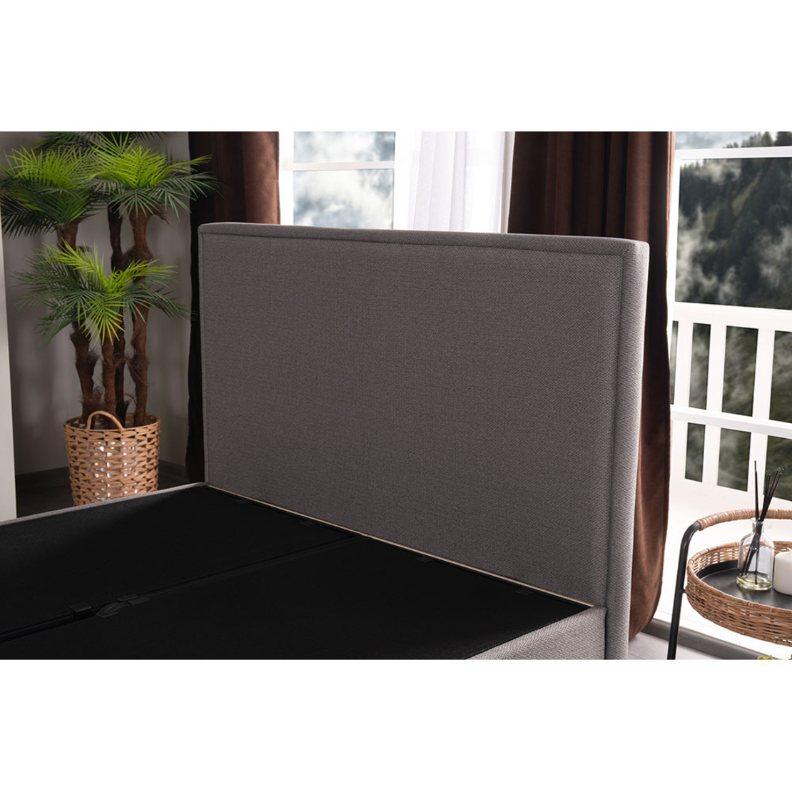 FRAME BED WITH STORAGE (FOR MATTRESS 160x200cm) ZAKAR LOOK GREZ 07-854 E1 TR
