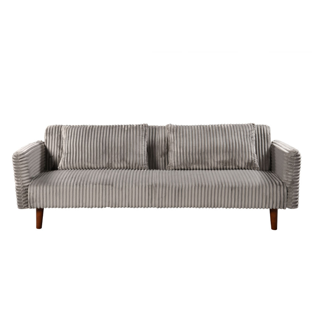 COTTLE SOFA BED 3SEAT FABRIC GREY LIGHT E1 PRC