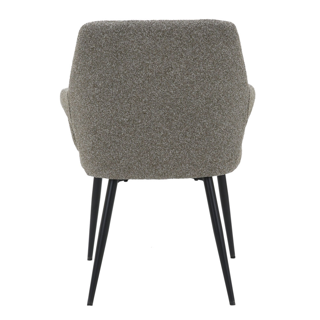 PONTE CHAIR FABRIC OLIVE GREEN METAL BLACK E1 PRC