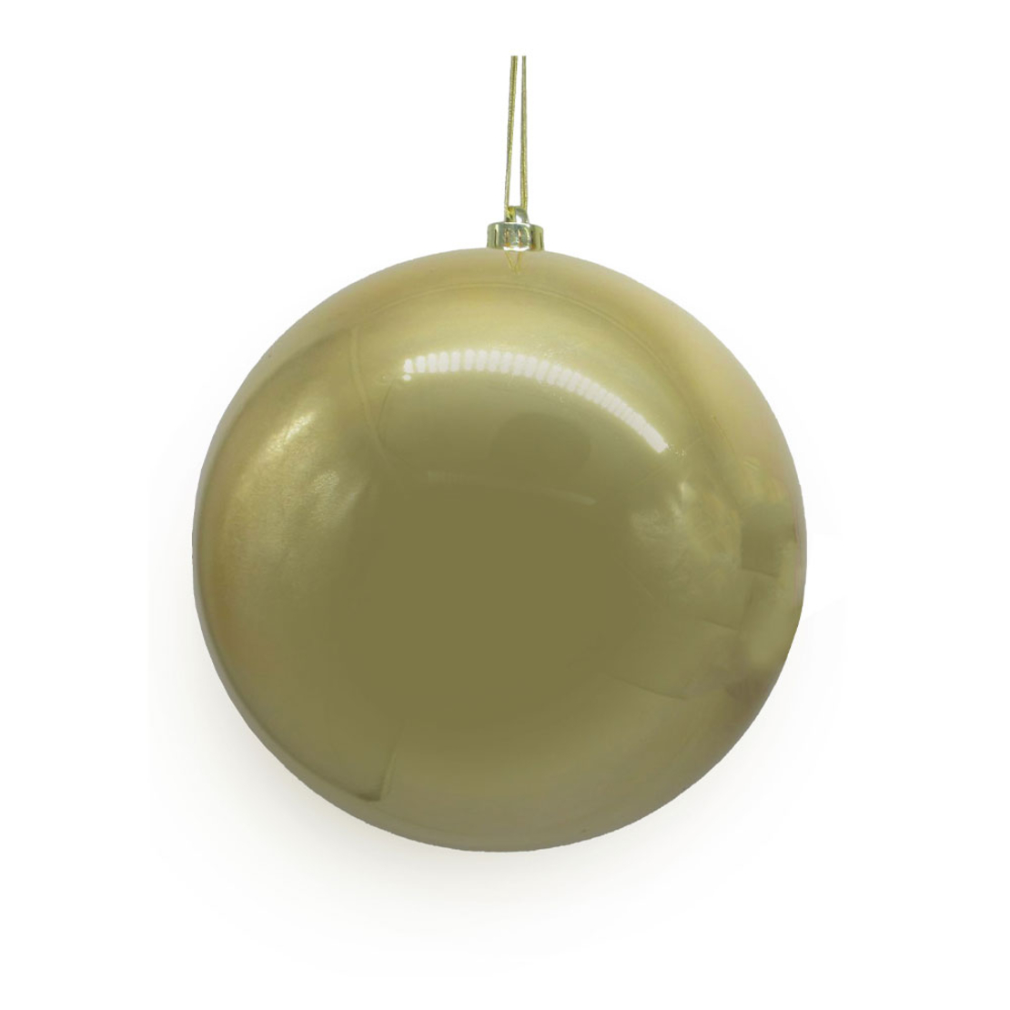 XMAS FAITH 20 PENDANT BALL PLASTIC GOLD 20x20xH20
