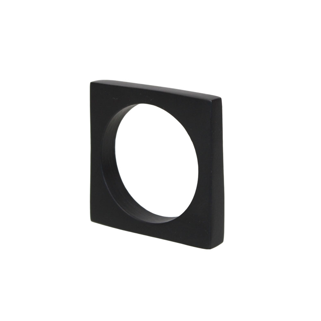 REZE CASE NAPKIN RING ALUMINIUM BLACK 4,5x4,5xH3cm