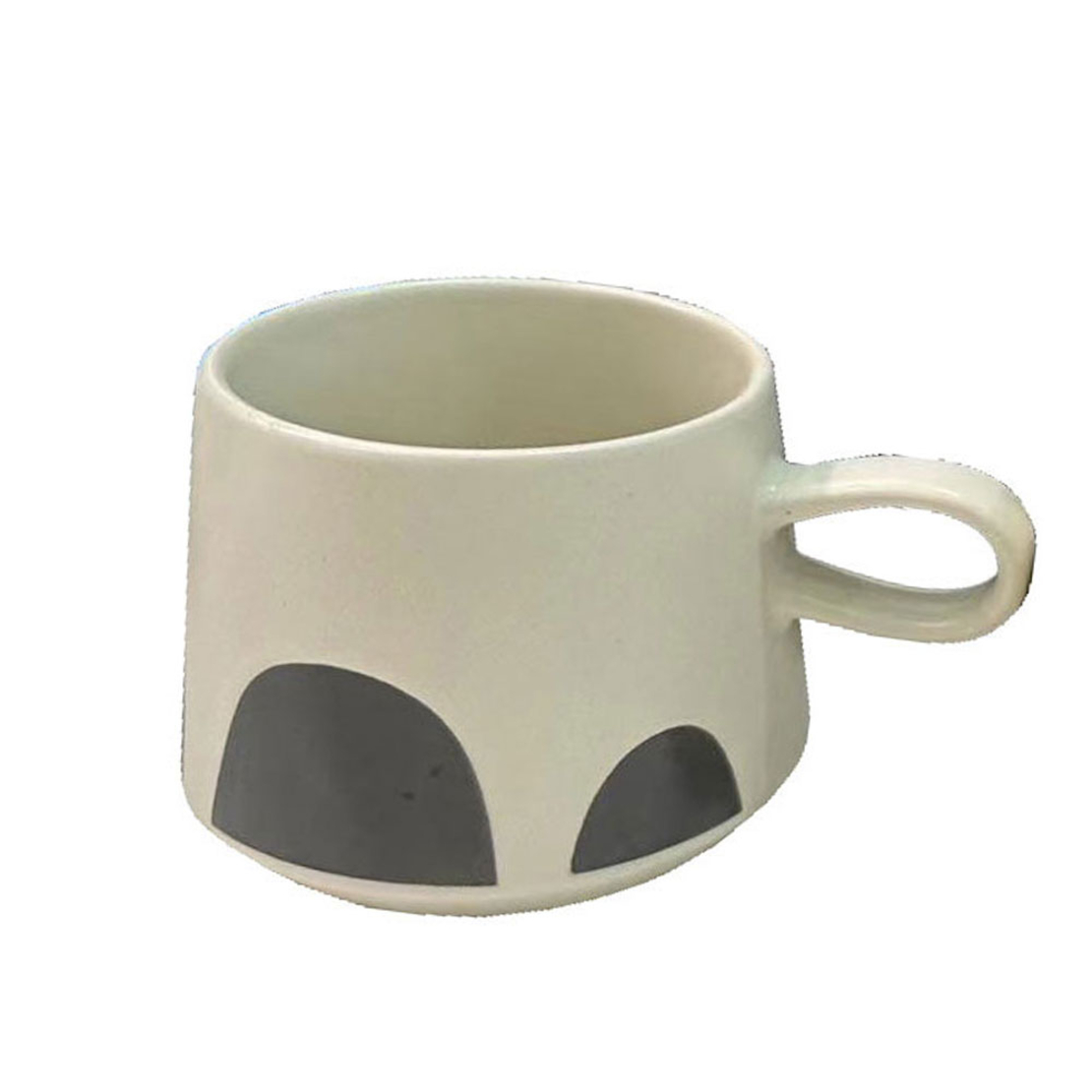 SCANDI C MUG NEW BONE CHINA WHITE ELEPHANT D8xH8cm