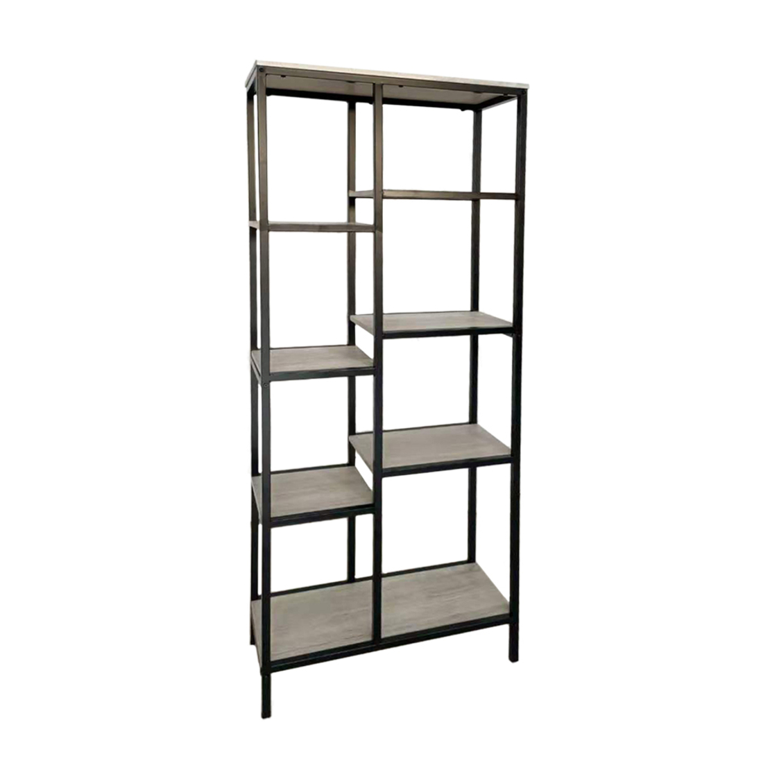 FILE BOOKCASE TALL MDF SONOMA BLACK 70x30xH178cm E1 PRC