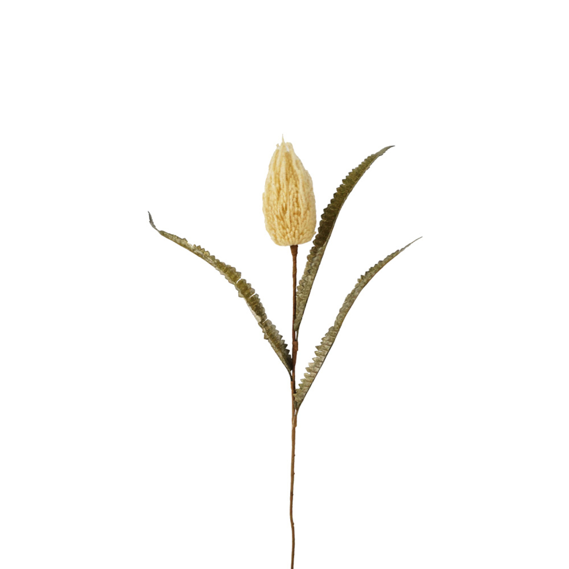 AROMA DELIGHTS ARTIFICIAL FLOWER FOAM PVC CREAM GR