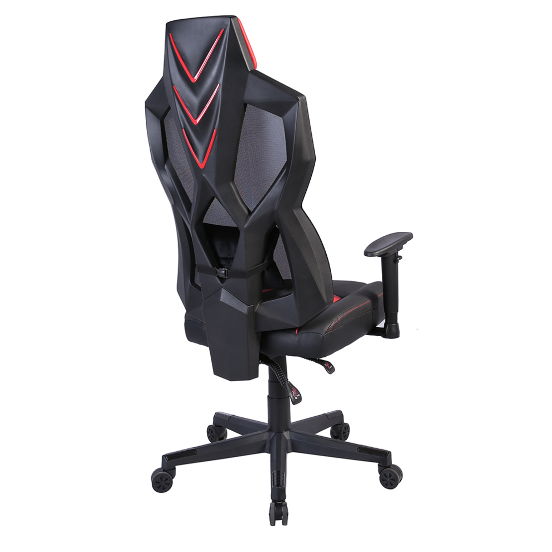 STORM GAMING CHAIR DESK FABRIC BLACK NYLON RED PP 50x73xH135cm PRC