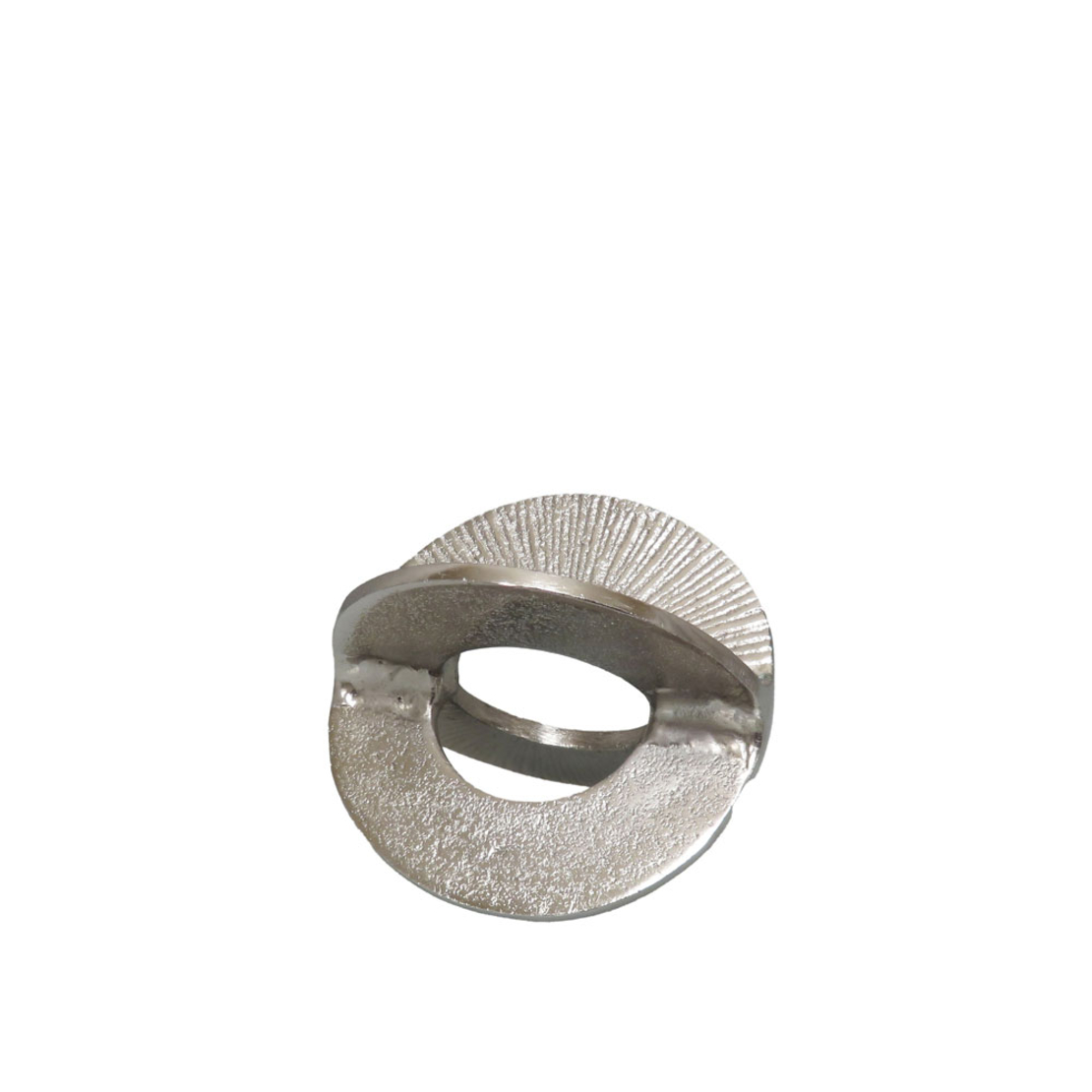 COBI DECORATION KNOT 12x9x9 ALUMINIUM SILVER