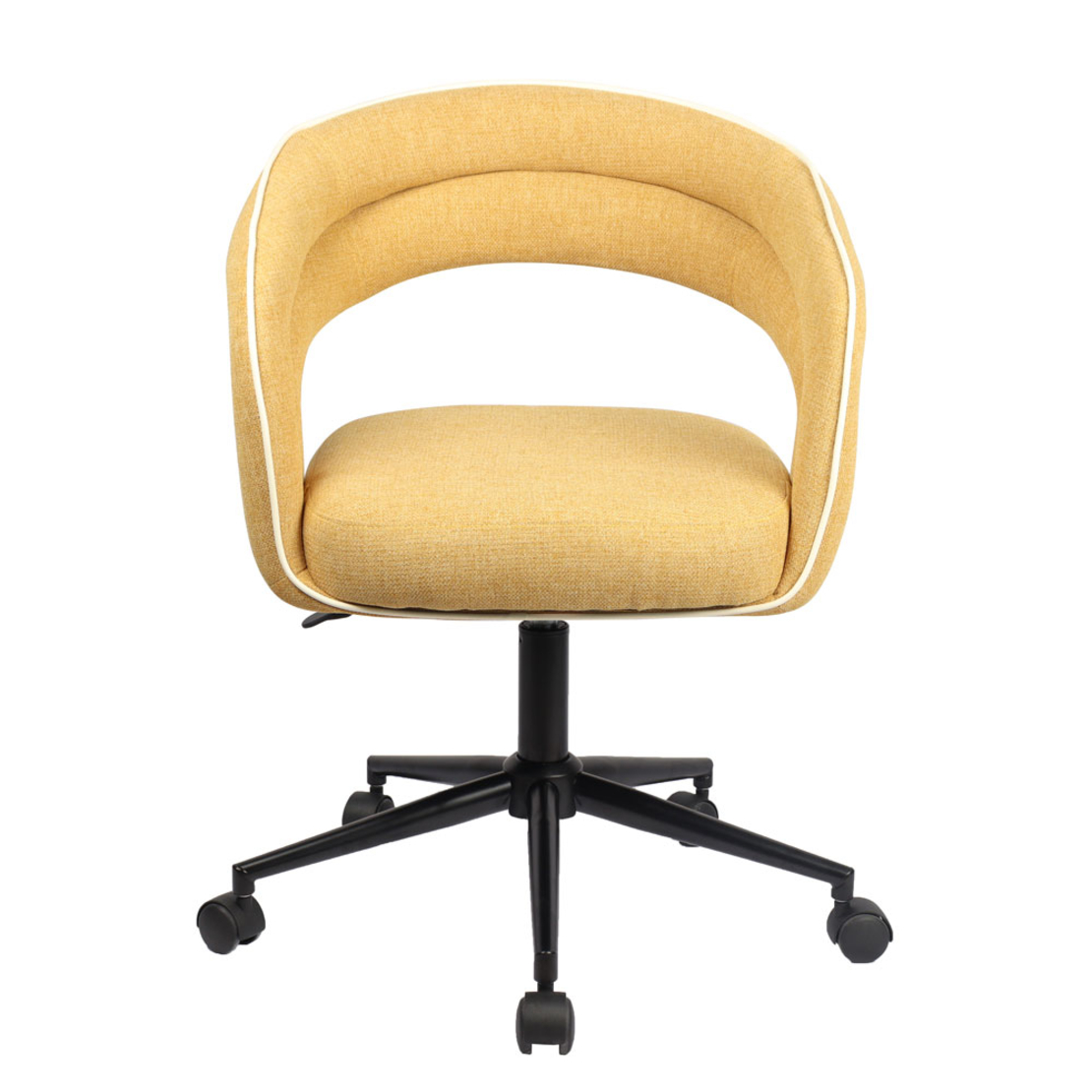 LA LUNA CHAIR DESK FABRIC MUSTARD METAL METAL 59x5
