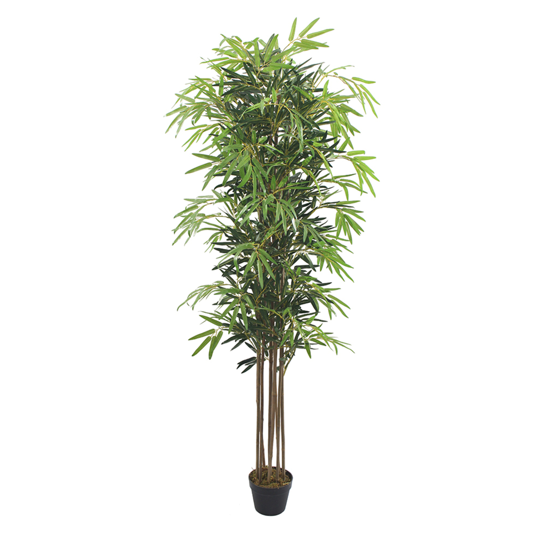 BAMBOO ARTIFICIAL PLANT IN POT PEVA GREEN H180cm P