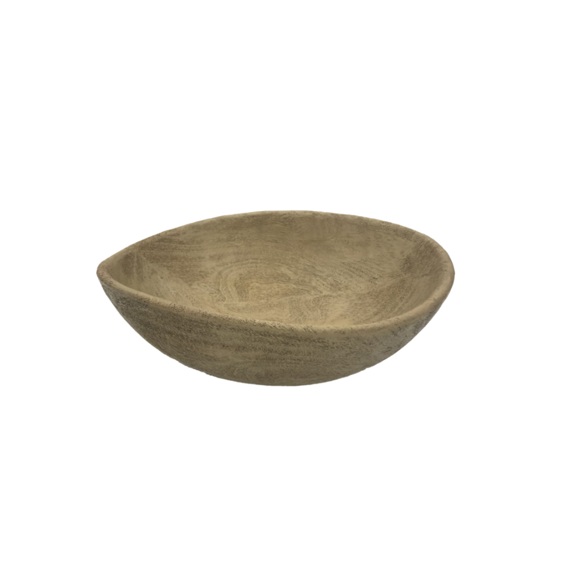 KESU BOWL POLYRESIN NATURAL 25,3x19xH10cm PRC