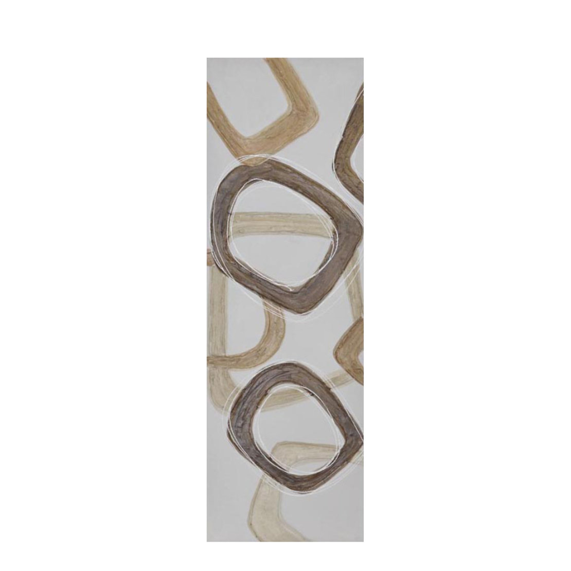 BANGOS 2 PAINTING CANVAS MULTICOLOR 30x90xH3cm PRC