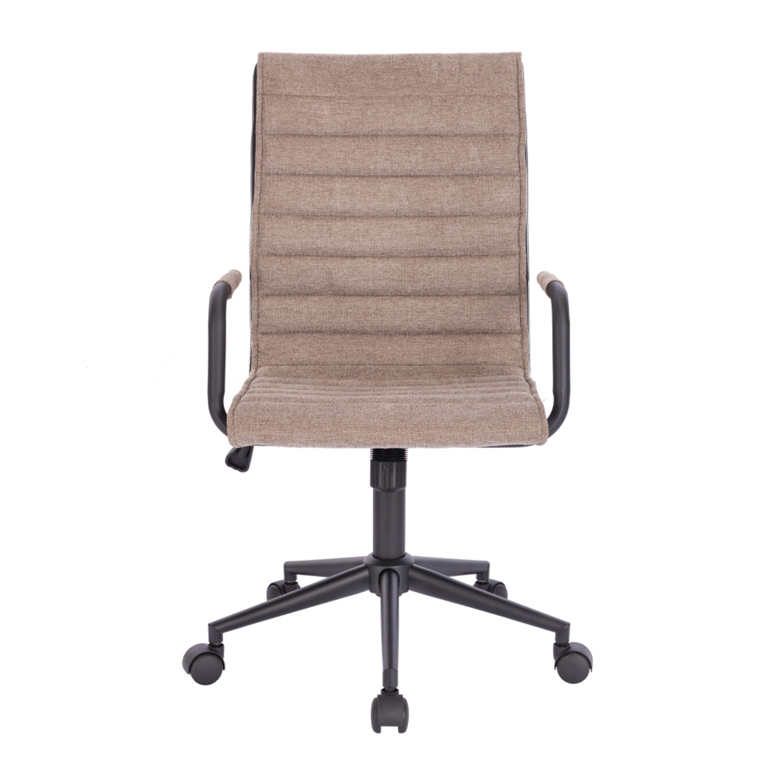 SENSO CHAIR DESK FABRIC BEIGE BLACK 52x60xH101,5cm