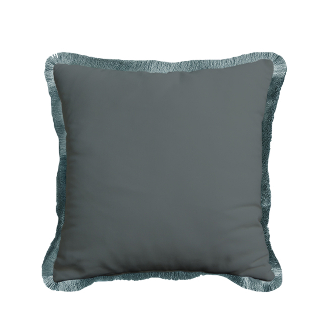 FIORI 2 DECOR CUSHION VELVET MULTICOLOR GREY 45x45