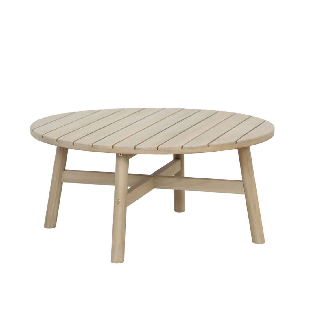 LANAI COFFEE TABLE WOOD ACACIA NATURAL 80x80xH38cm