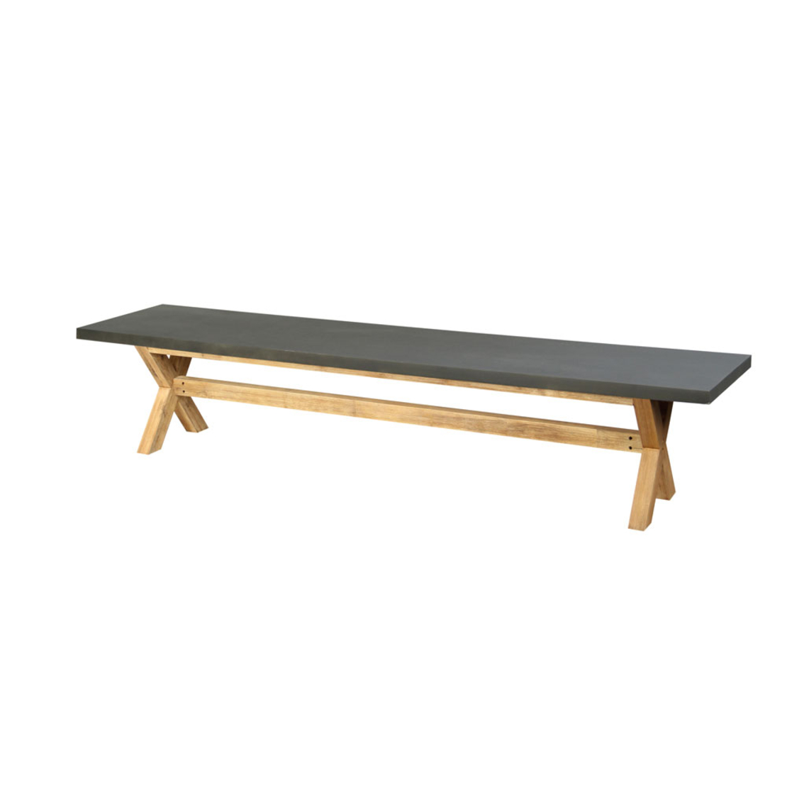 CALDERA BENCH FIBER CEMENT CEMENT NATURAL 180x40xH