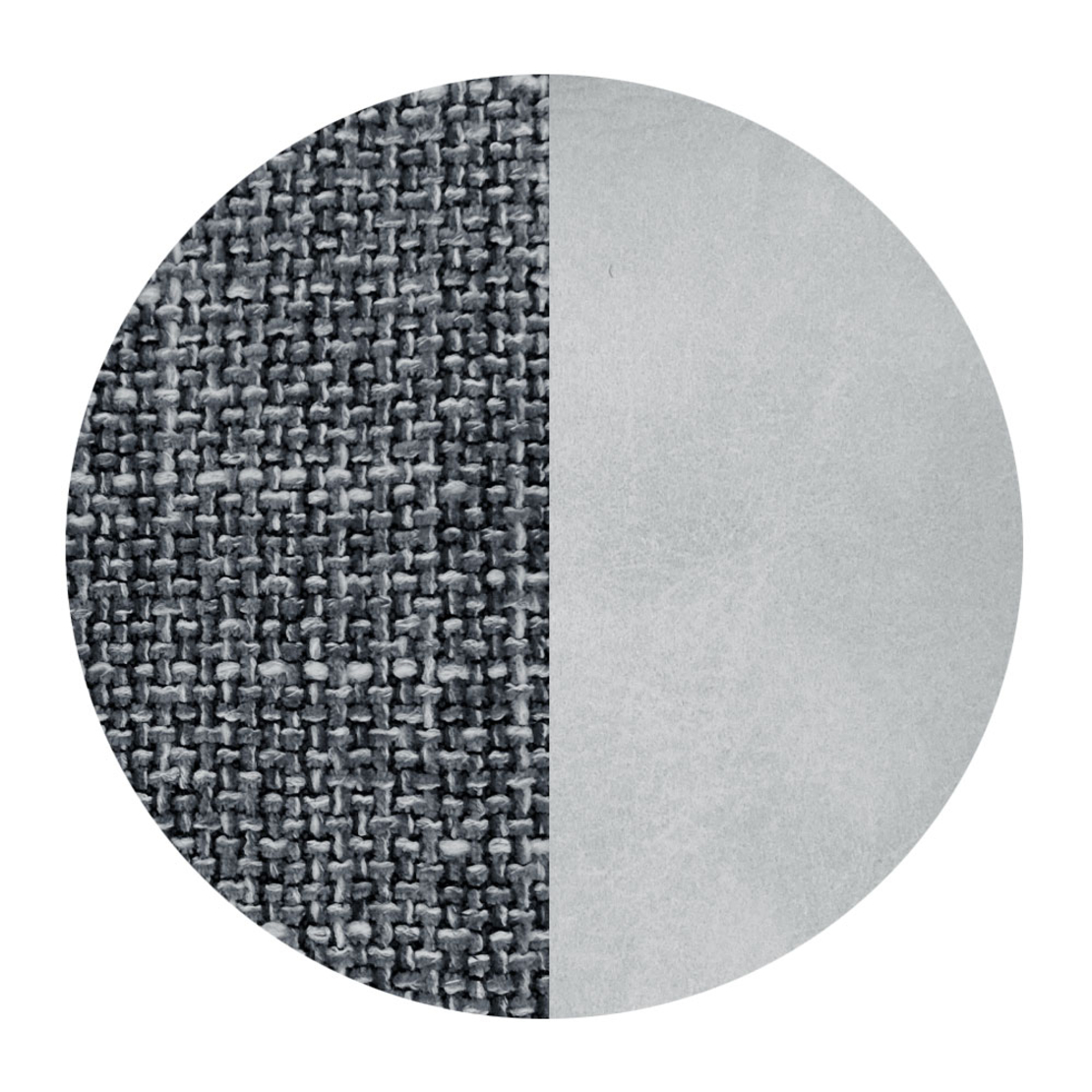DUE FACCE CHAIR FABRIC CREAM GREY METAL BLACK E1 PRC
