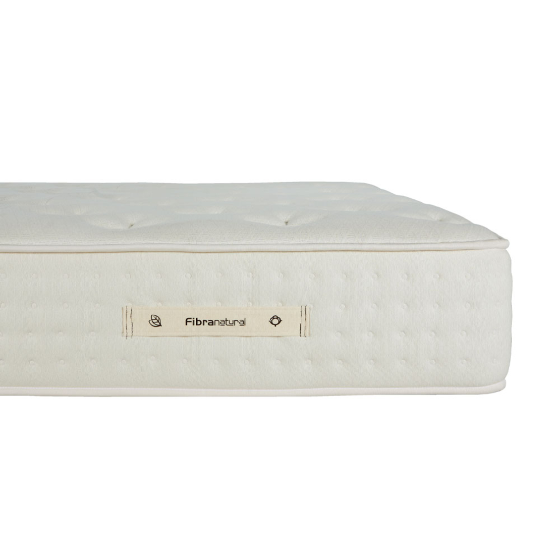 FIBRA NATURAL MATTRESS 160x200cm ALOE VERA FOAM OFF WHITE FOAM TR