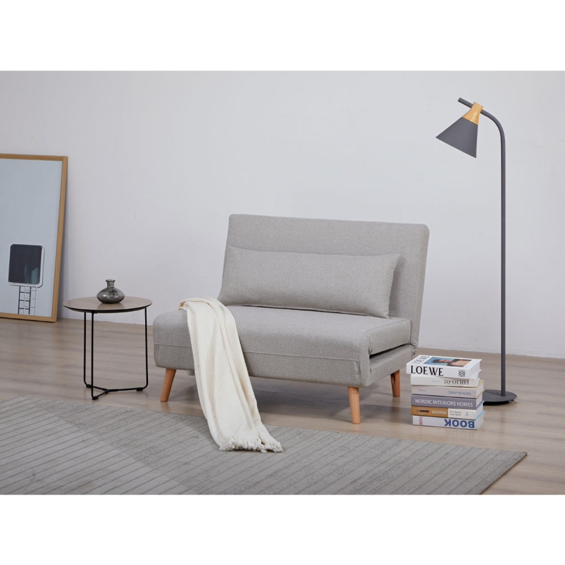 APERTO ARMCHAIR FOLDING FABRIC BEIGE E1 PRC