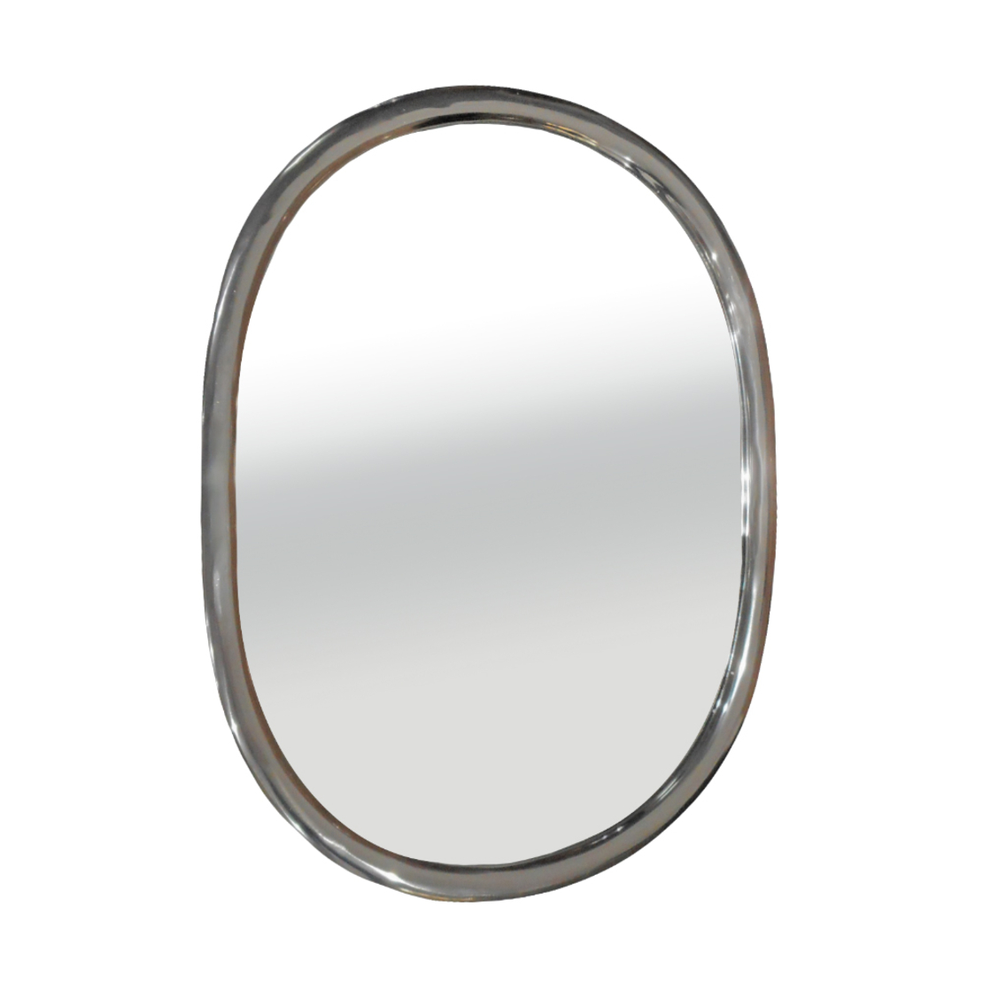 LISCIO MIRROR WALL ALUMINIUM SILVER 53x3xH71cm IN