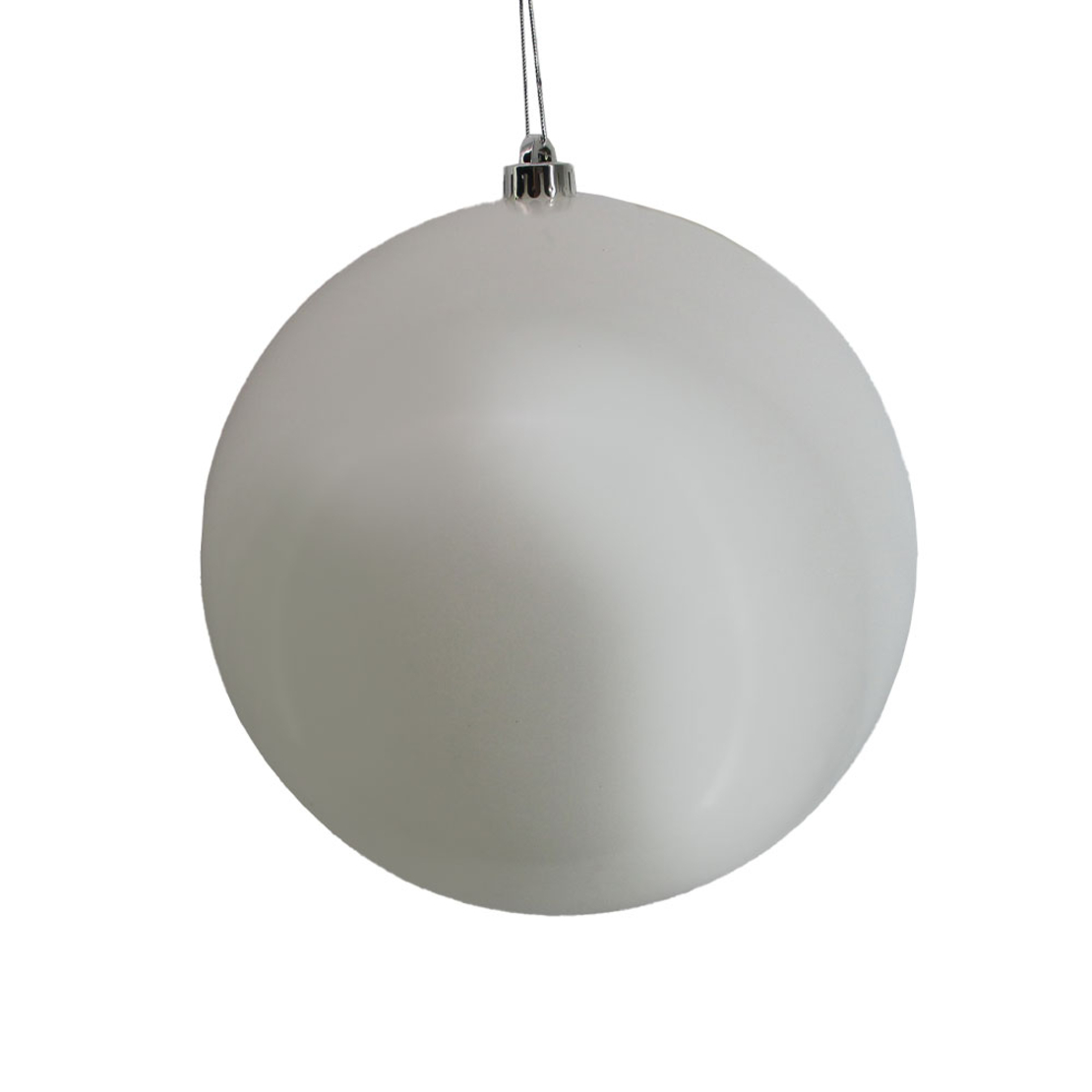 PERLA CHRISTMAS BALL 25x25x25 PLASTIC WHITE PEARL