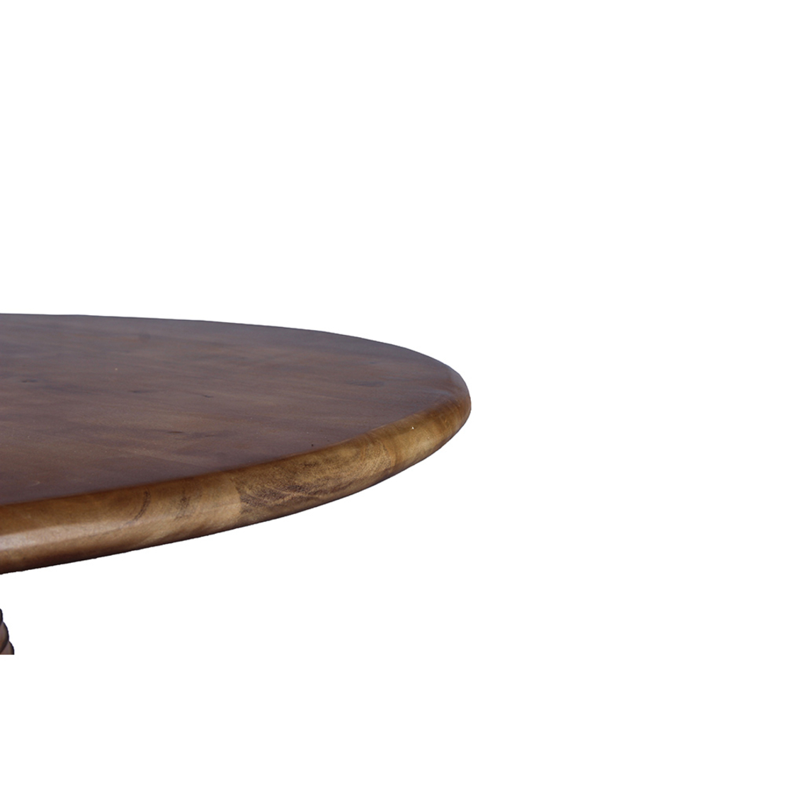 SAVOA COFFEE TABLE WOOD ACACIA WALNUT 80x80xH45cm IN
