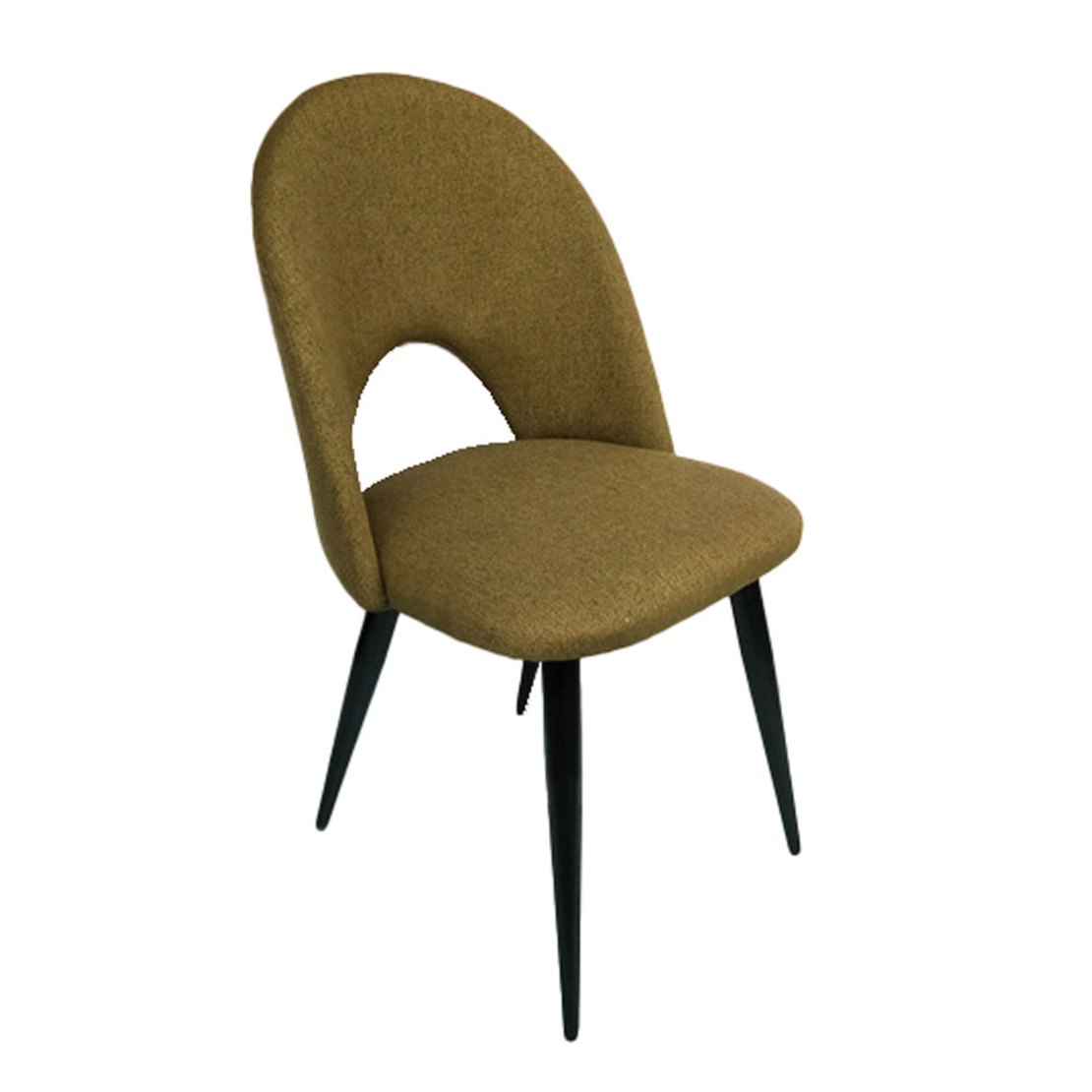 COMMODO CHAIR FABRIC CAMEL METAL BLACK E1 PRC