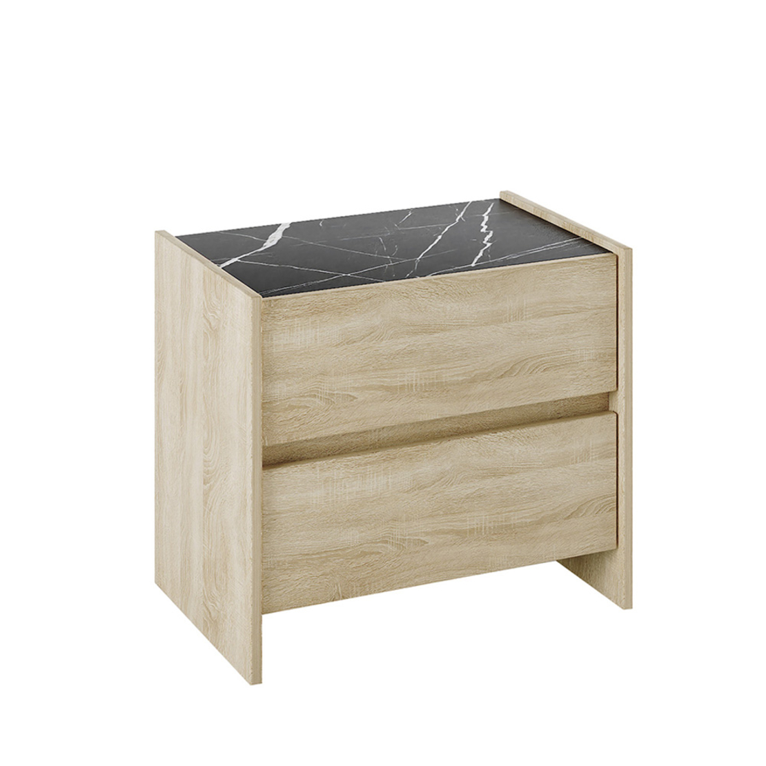 GASPER NIGHTSTAND MELAMINE SONOMA STONE E1 EU