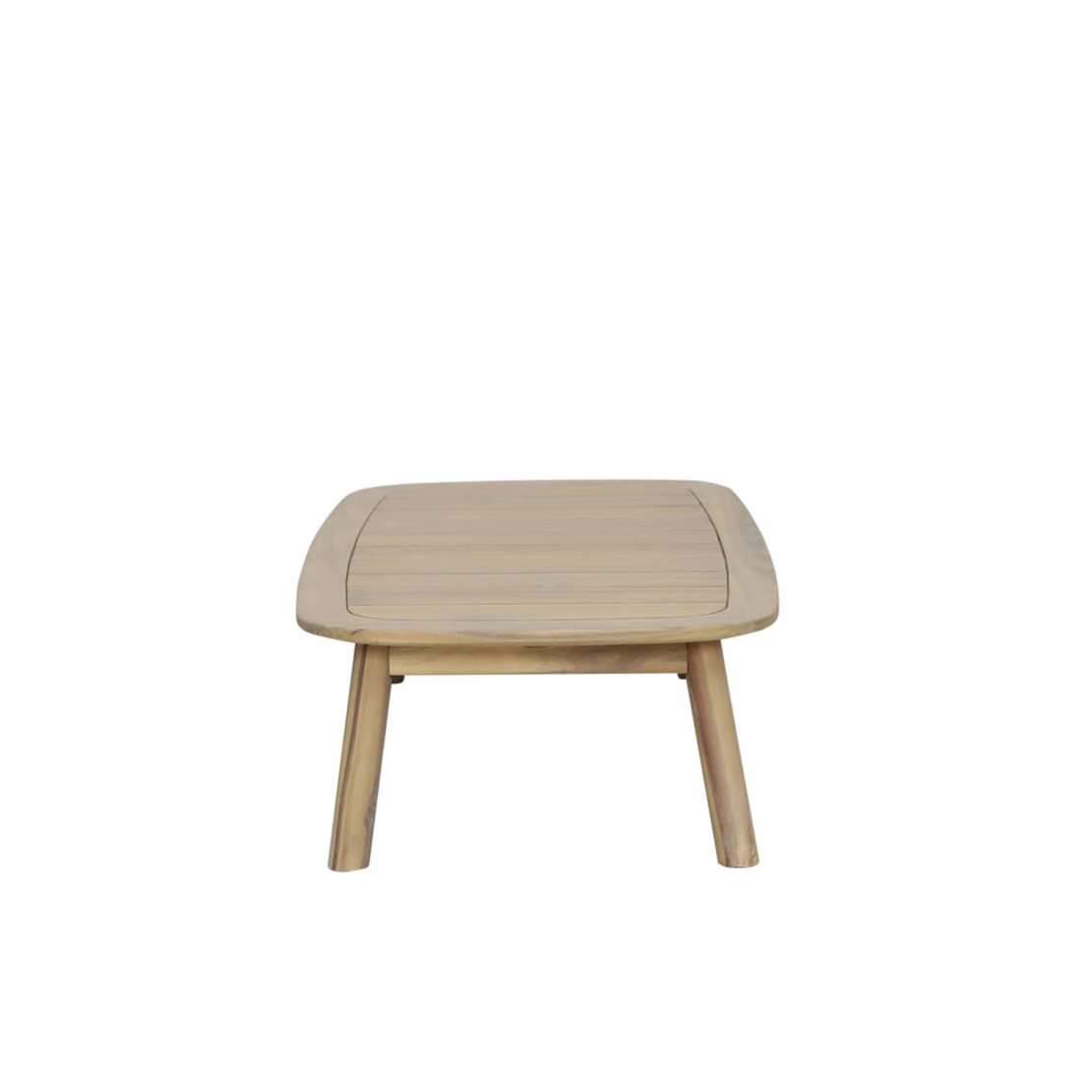FREELAND LOUNGE SET 1+2+1 WOOD ACACIA NATURAL GREY
