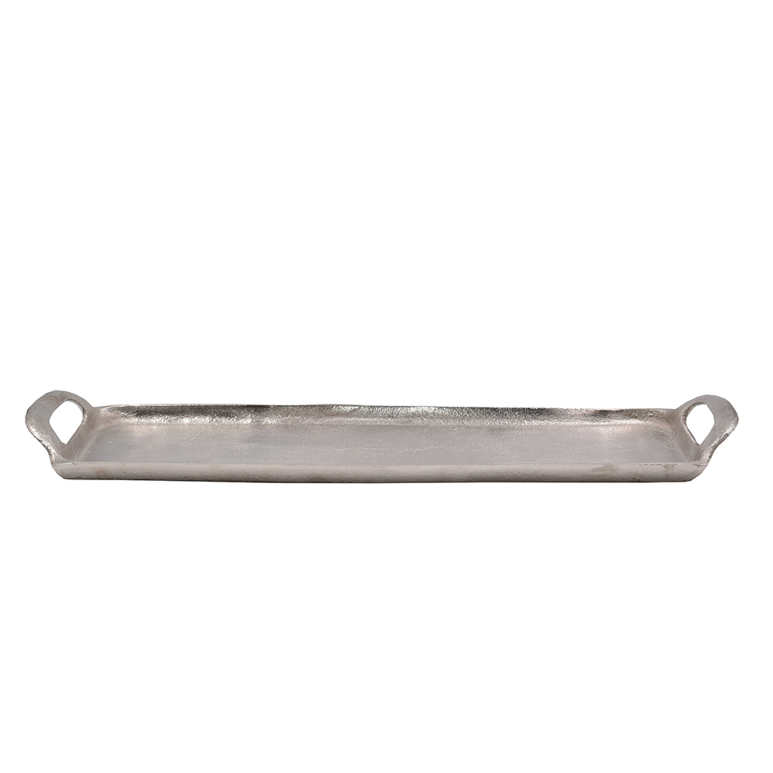 ADORO TRAY ALUMINIUM SILVER 53x15xH4cm IN